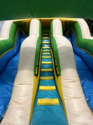 IMG 3665 1716356550 22’ Tropical Palms Dual Lane Water Slide