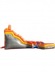 IMG 4831 1716349744 19’ Fire Marble Curved Dual Lane Water Slide