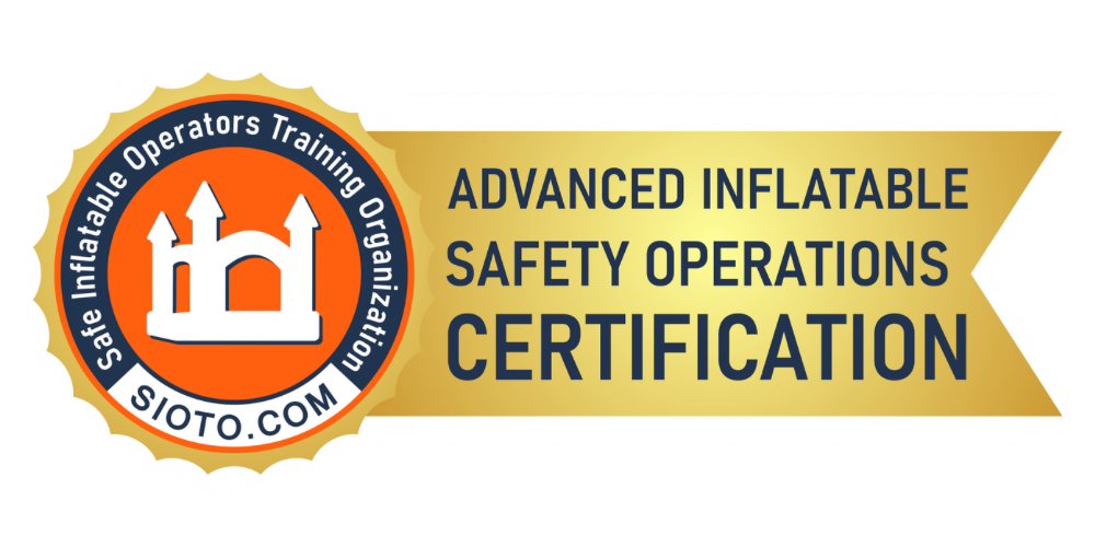 Home- Bounce House Rentals Sulphur Springs 21 Inflatable Safety Badge