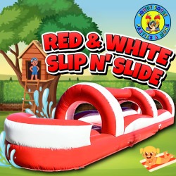 Red & White Slip N Slide