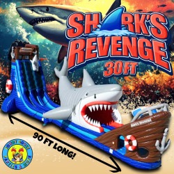 30’ Dual Lane Sharks Revenge