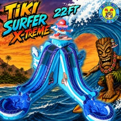 22’ Dual Lane Tiki Surfer X-Treme