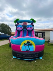 IMG 8780 1780623039 18’ Dual Lane Beach Vibes Water Slide